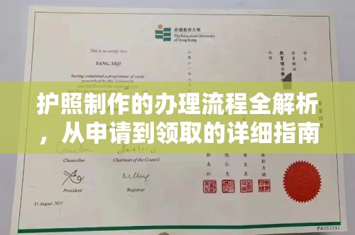 沈北新区护照制作的办理流程全解析，从申请到领取的详细指南